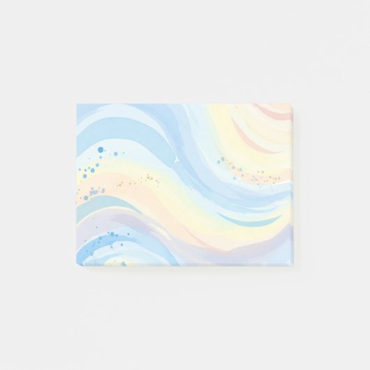 Notes post-it aquarelle (Devant)