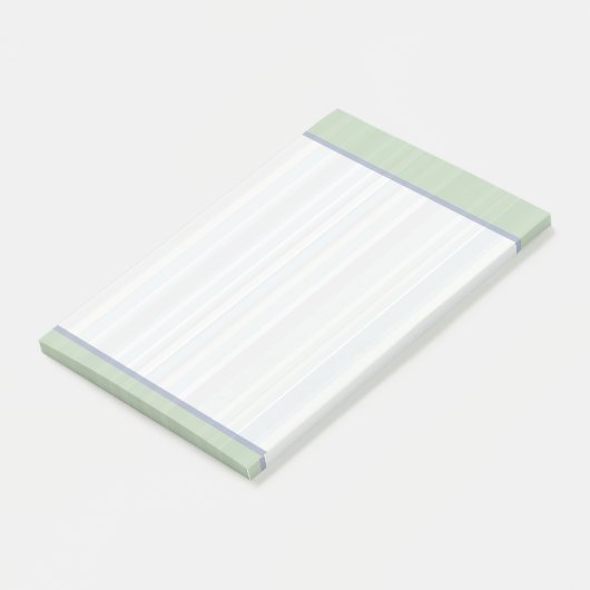 Notes Post-it® avec bandes (Incliné)