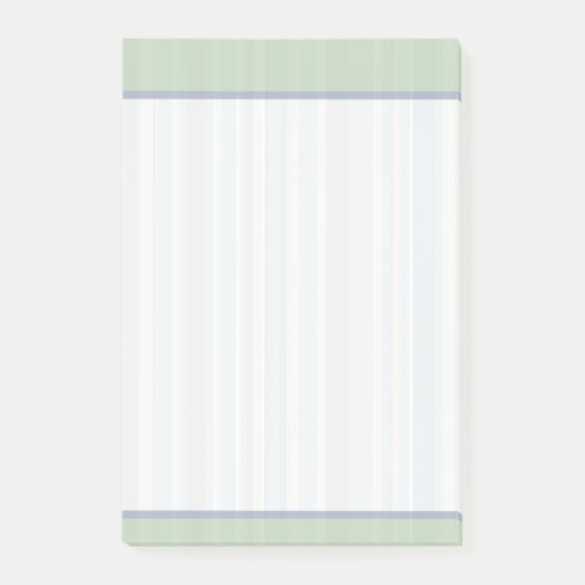 Notes Post-it® avec bandes (Devant)