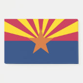 Notes post-it avec drapeau de l'Arizona, USA (Devant)