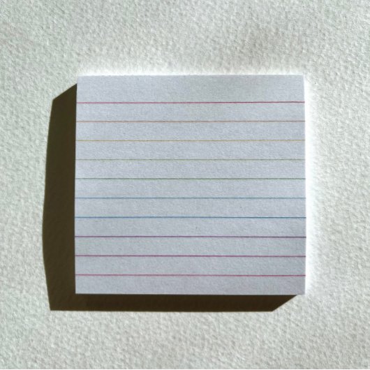 Notes post-it avec RainbowRule