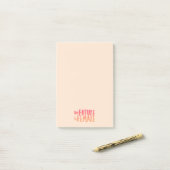 Notes Post-It Avenir est Féminin (Sur un bureau)