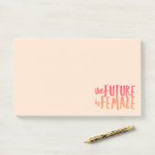 Notes Post-It Avenir Féminin (Sur un bureau)