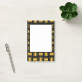 Notes Post-it® Black Gold Frame (Bureau)