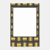 Notes Post-it® Black Gold Frame (Devant)