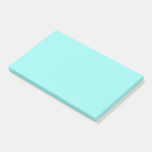 Notes Post-it bleu clair Aqua (Incliné)