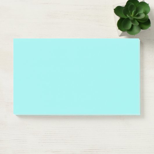 Notes Post-it bleu clair Aqua (Bureau)
