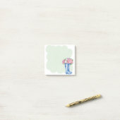Notes Post-it Boots et Roses (Sur un bureau)