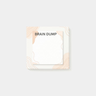 Notes post-it® "Brain Dump"