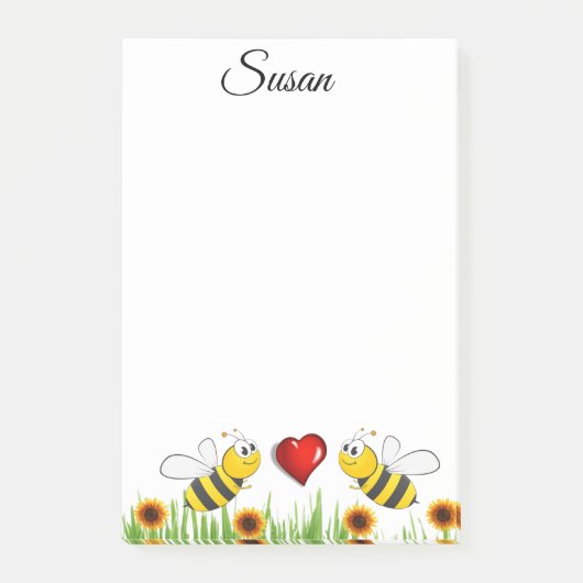 Notes post-it Bumblebee (Devant)