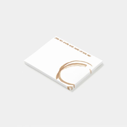 Notes post-it® café-to-do (Incliné)