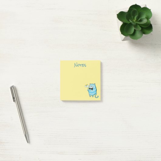 Notes Post-It Chat & Daisy (Bureau)
