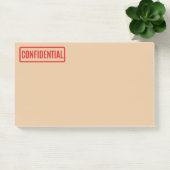 Notes post-it confidentielles (Bureau)