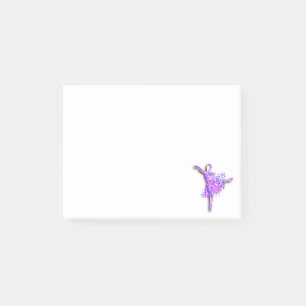 Notes Post-it® Danseuse de Ballet Ballerine