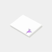 Notes Post-it® Danseuse de Ballet Ballerine (Incliné)