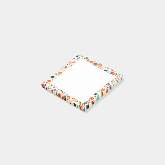 Notes post-it® d'automne (Incliné)