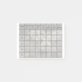 Notes Post-it® de 40 K Game Tracker (Devant)