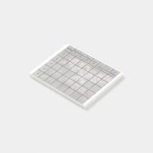 Notes Post-it® de 40 K Game Tracker (Incliné)