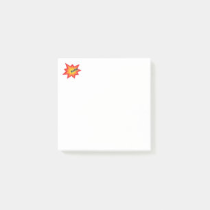 Notes post-it de bande dessinée