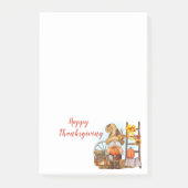 Notes post-it de bon thanksgiving Gnome (Devant)