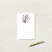 Notes post-it de chaume d'Halloween (Sur un bureau)