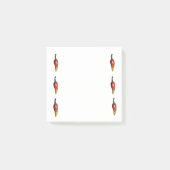 Notes post-it de chili Peppers Art (Devant)