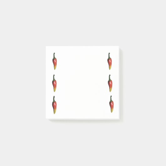 Notes post-it de chili Peppers Art (Devant)