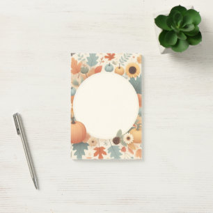 Notes Post-It® de conception de la nature, Note de