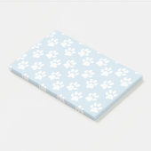 Notes post-it de conception Empreintes de pattes b (Incliné)