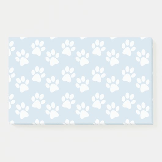 Notes post-it de conception Empreintes de pattes b (Devant)