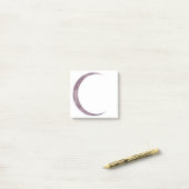 Notes post-it de Crescent Moon (Sur un bureau)