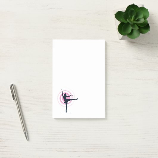Notes post-it de danse (Bureau)