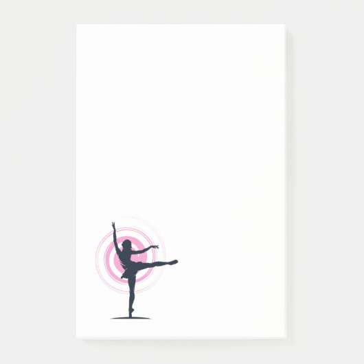 Notes post-it de danse (Devant)
