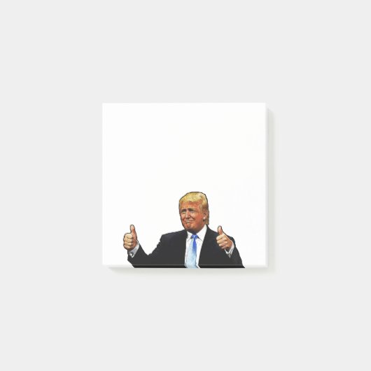 NOTES POST-IT DE DONALD TRUMP (Devant)