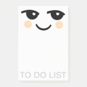 NOTES POST-IT DE FACE CUTE NOTEPAD (Devant)