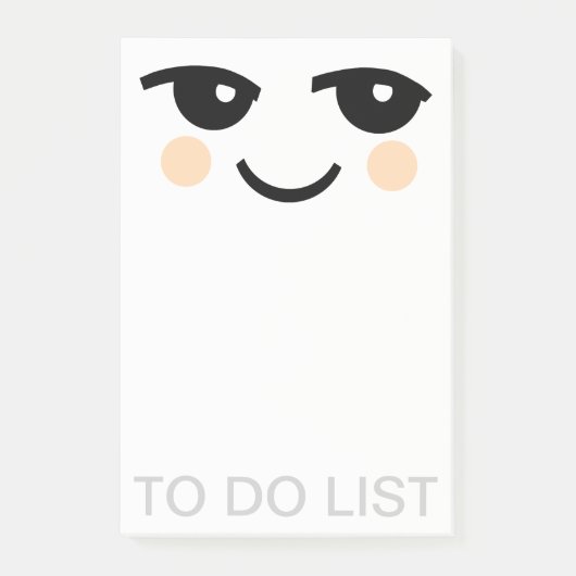 NOTES POST-IT DE FACE CUTE NOTEPAD (Devant)