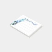 NOTES POST-IT DE FERN PAUA EN NOUVELLE-ZÉLANDE (Incliné)