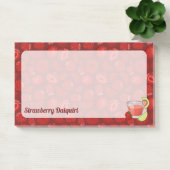 Notes post-it de fraise Daiquiri (Bureau)