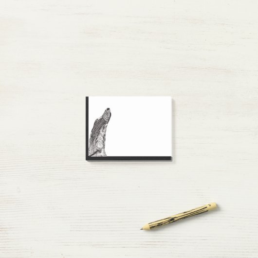 Notes post-it® de Greyhound (a222) (Sur un bureau)