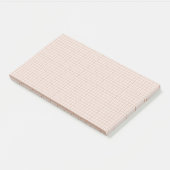 Notes post-it de grille neutre (Incliné)