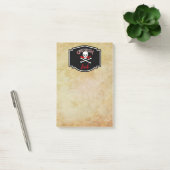 Notes post-it de Jolly roger personnalisé (Cutlass (Bureau)