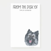 Notes post-it de Keeshond Lover (Devant)