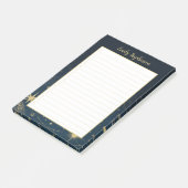 Notes post-it de la collection mystique bleue (Incliné)