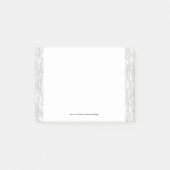 Notes Post-it® de la dentelle blanche (Devant)