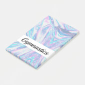 Notes post-it de la gymnastique (Incliné)