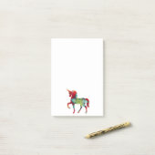 Notes post-it de la licorne magique (Sur un bureau)
