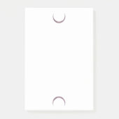 Notes post-it de la lune actuelle (Devant)