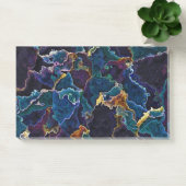 Notes post-it de la nappe d'huile (Bureau)
