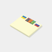 Notes post-it de la paix (Incliné)