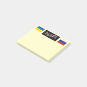 Notes post-it de la paix (Incliné)